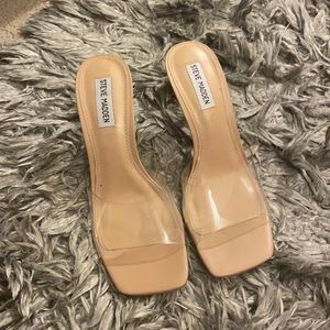 Steve Madden Signal Heels Clear